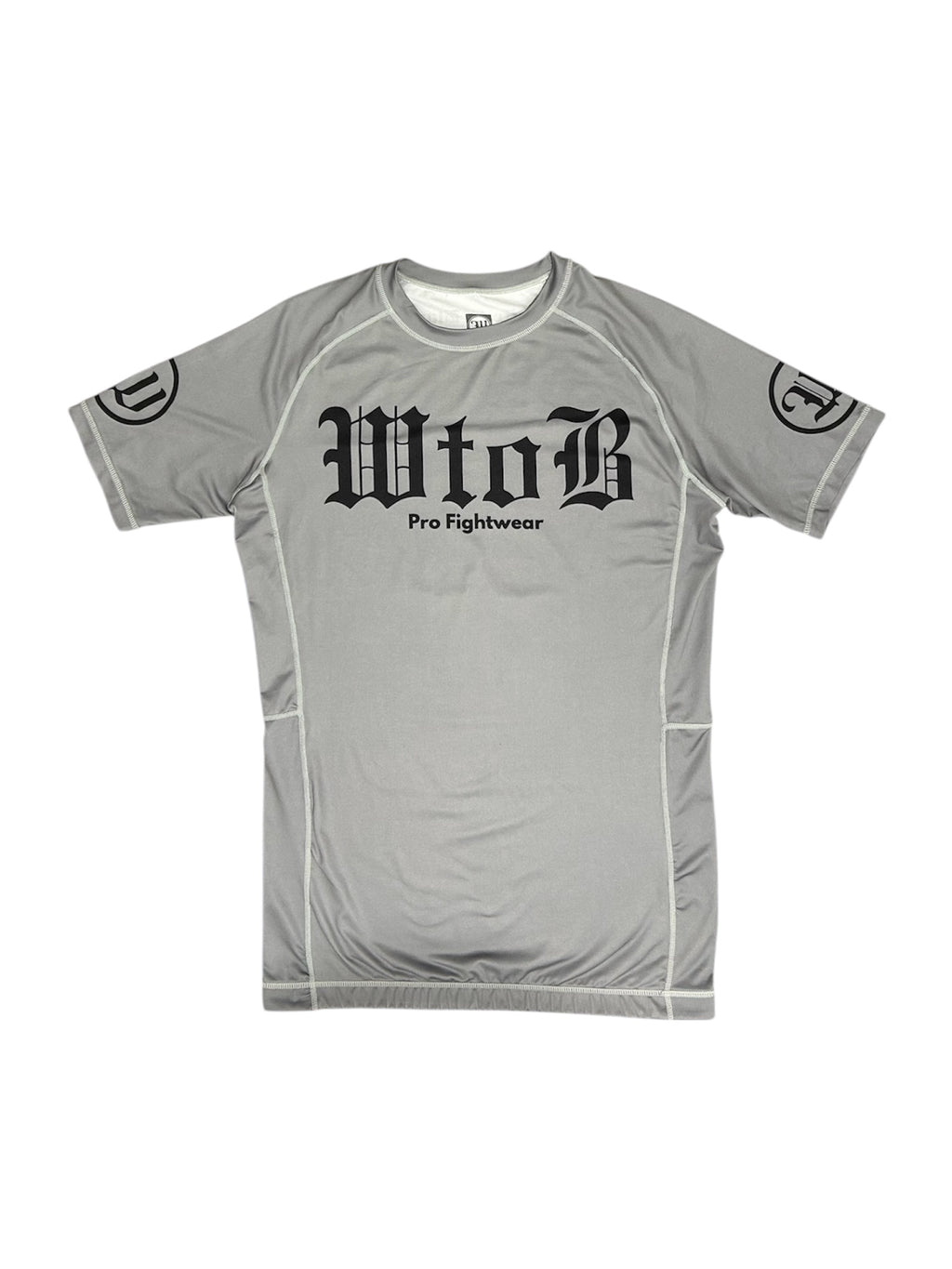 Rashguard Grappler Gris - Identidad en el tatami