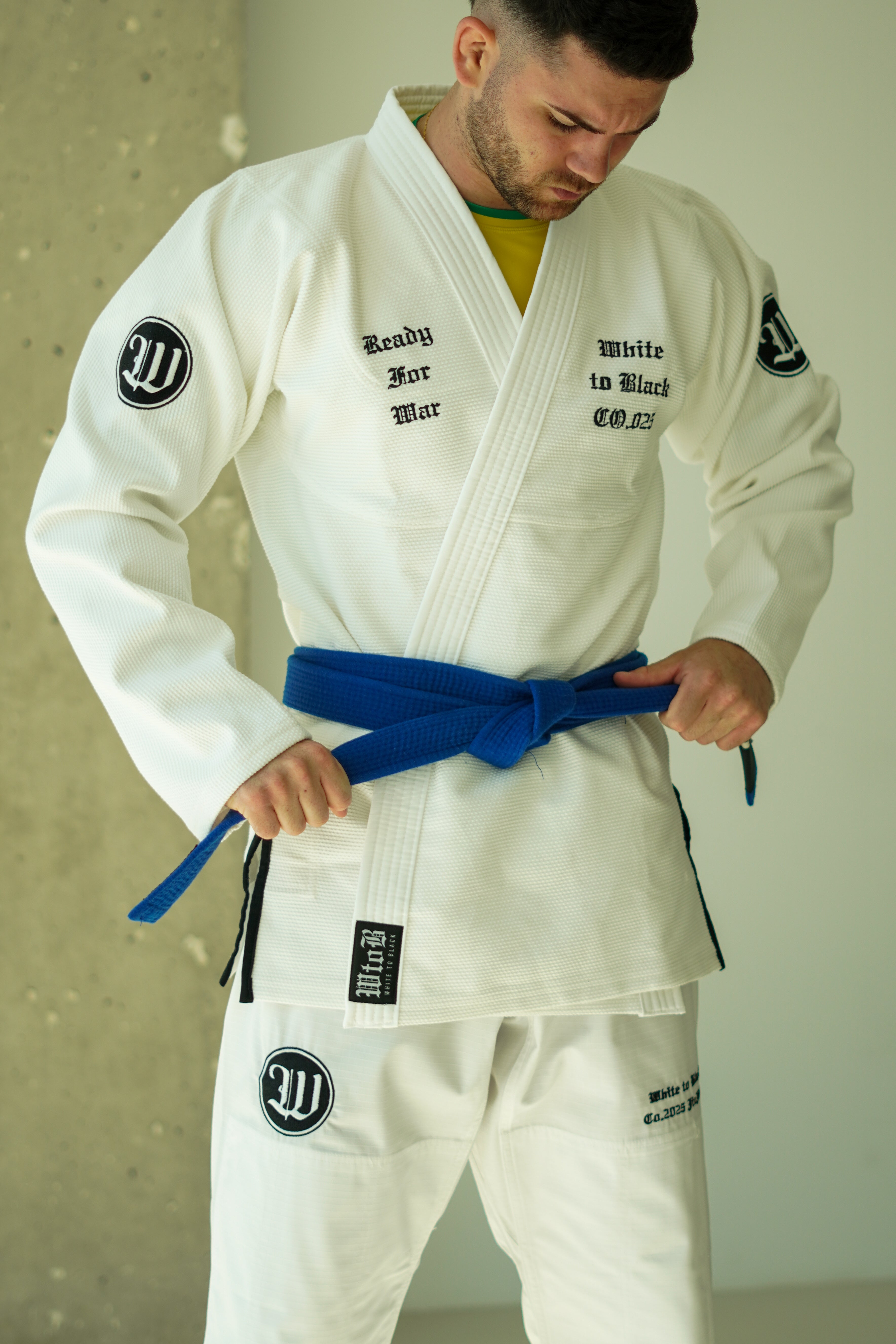 Kimono Blanco Ready for war - Nacido Del Proceso