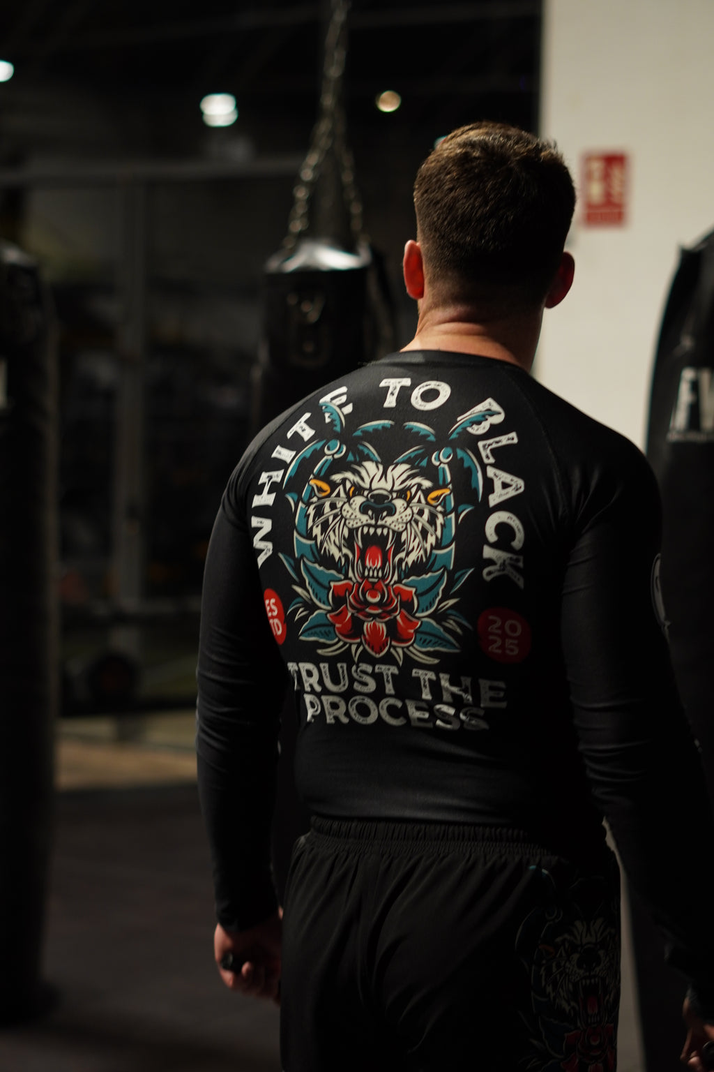 Rashguard Tiger L - Trust the process