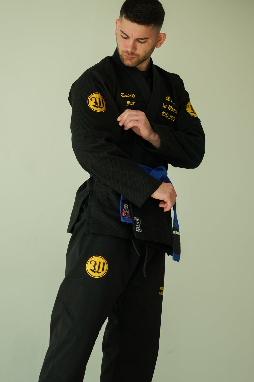 Kimono Negro Ready for war - Nacido Del Proceso