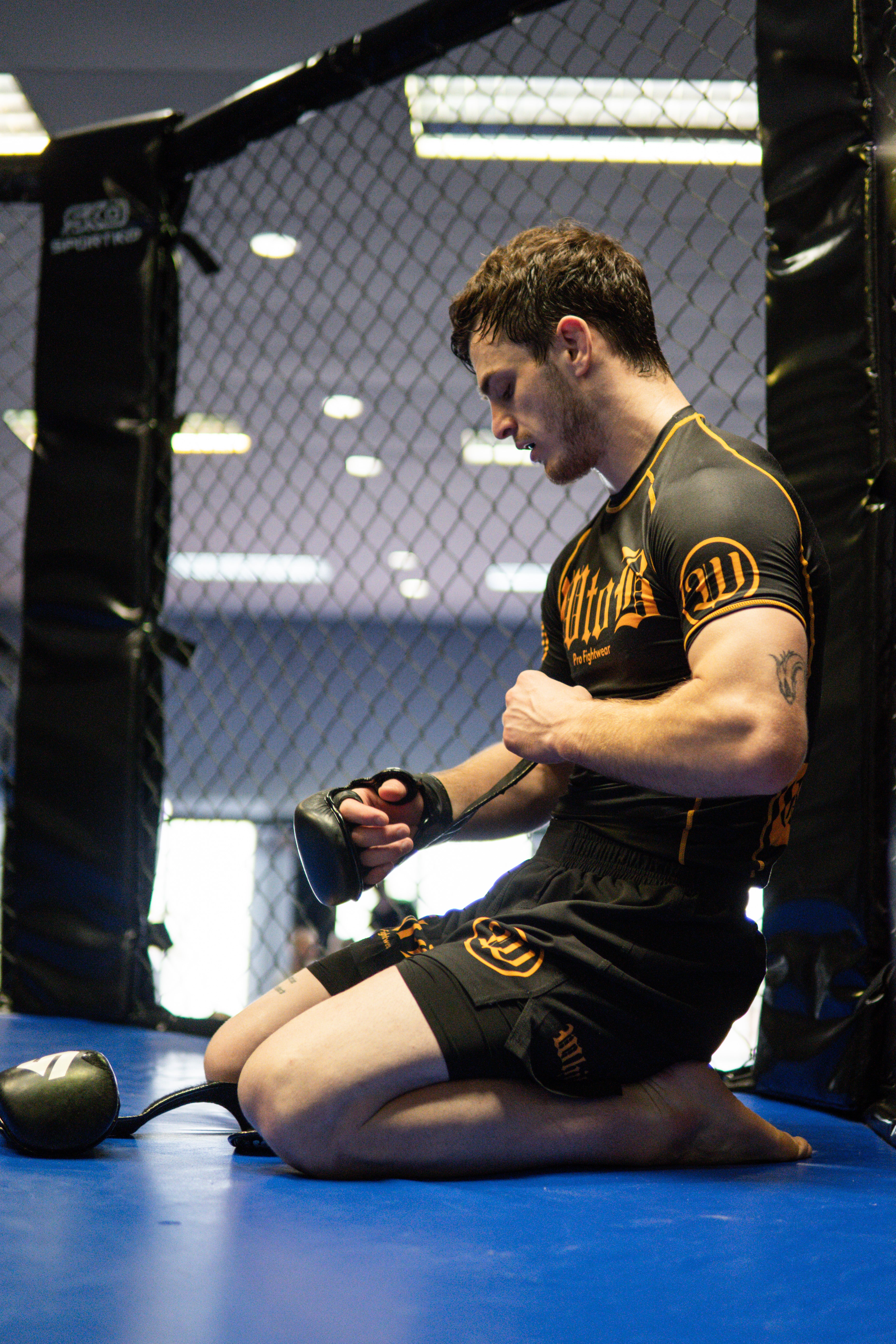 Rashguard Negro & Amarillo