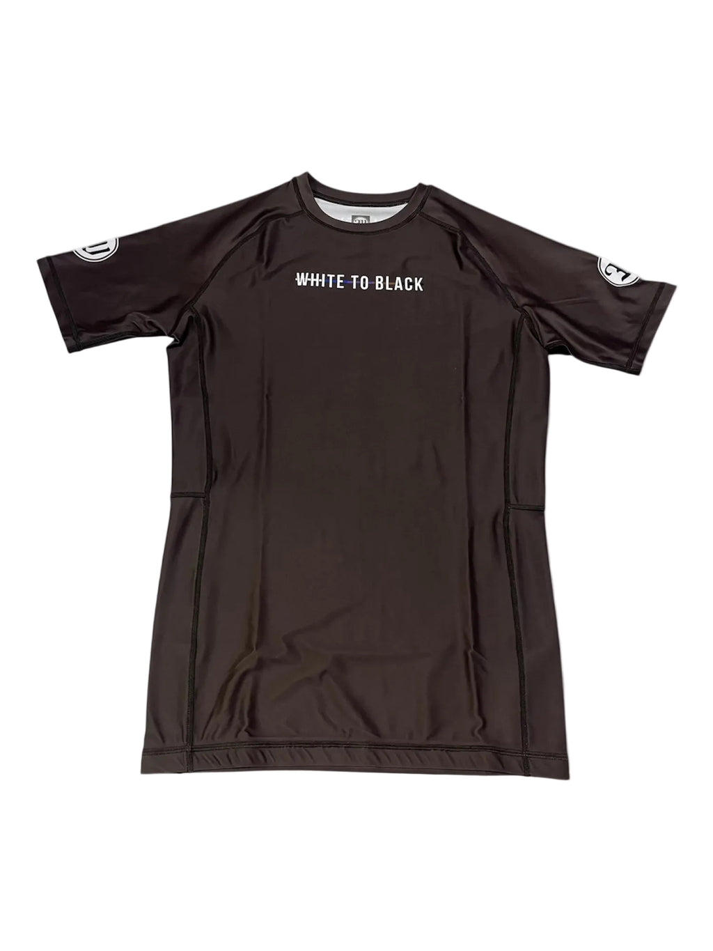 Rashguard marrón frontal