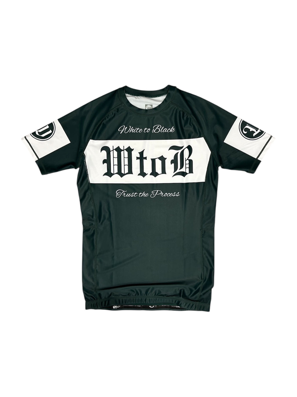 Rashguard verde y blanco fro