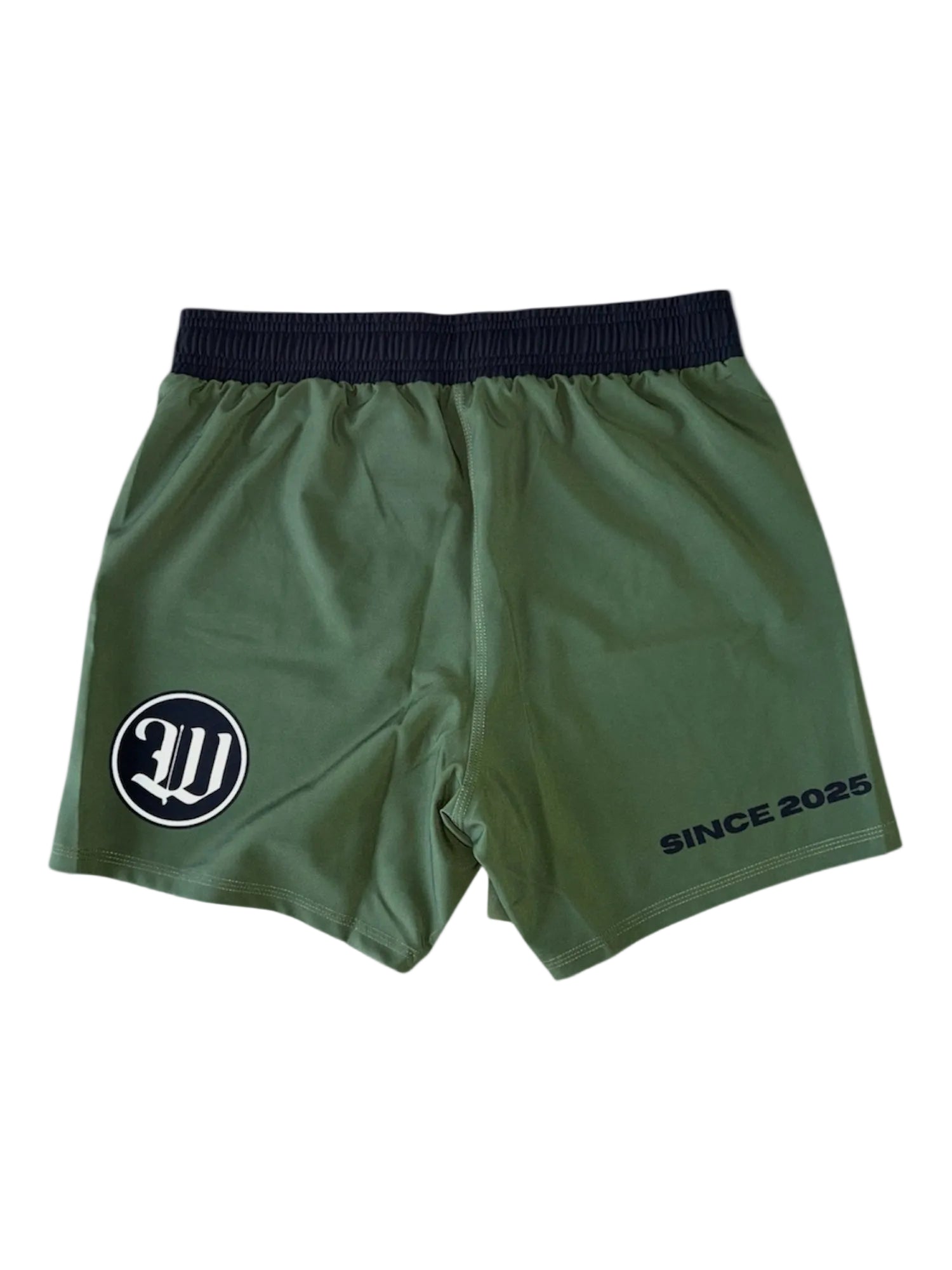 Short verde militar mma 